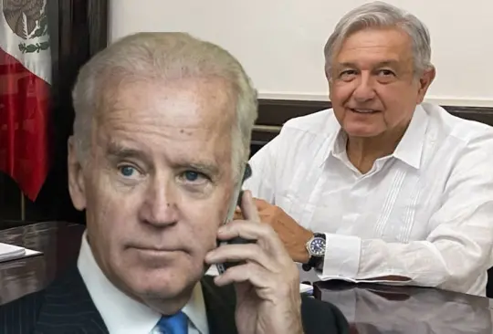 AMLO difunde primera llamada telefónica con Joe Biden