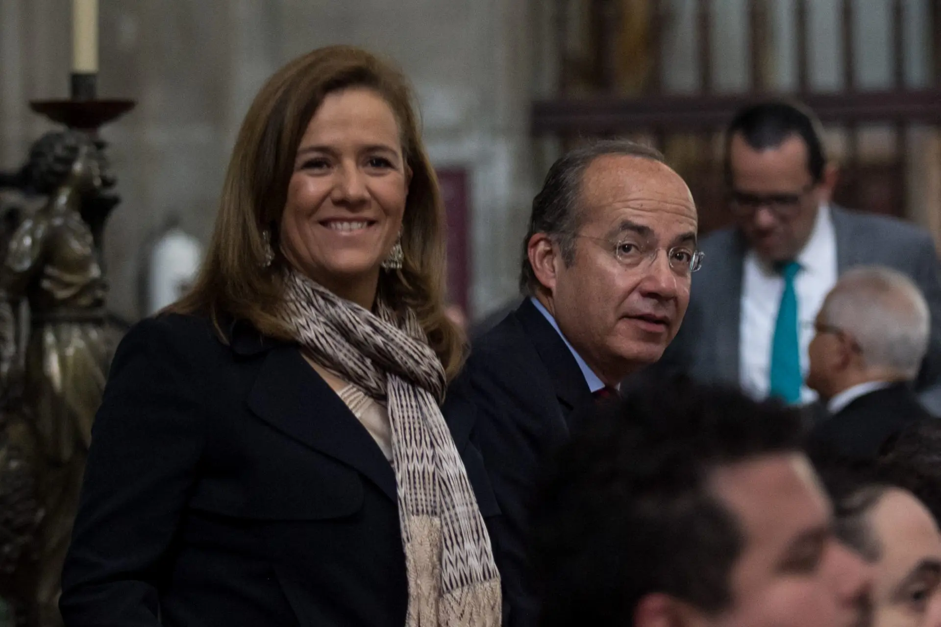 Margarita Zavala y Felipe Calderón. Foto: Galo Cañas/Cuartoscuro
