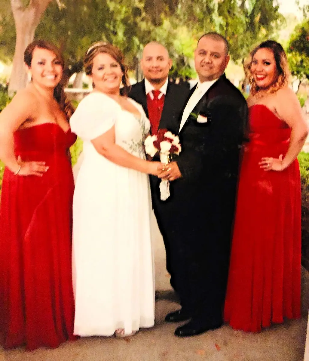 Boda de Ubaldo Clemente y Gladys Clemente.