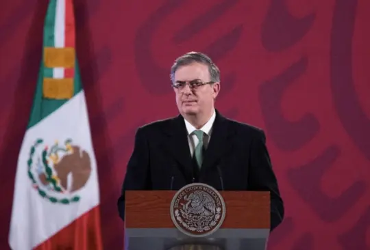 Ebrard informa que este sábado llegan a México 42 mil vacunas contra Covid-19 