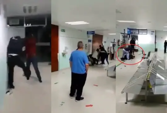 #Video: Familia agrede a médicos de hospital en Tlaxcala