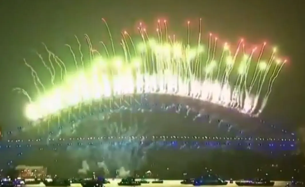 En Australia dejaron atrás el 2020. Foto: captura de pantalla.