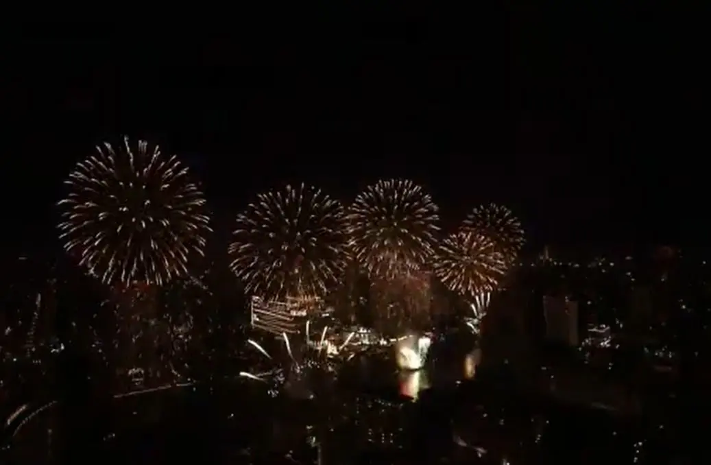 Tailandia se sumó a los festejos. Foto: Captura de pantalla.