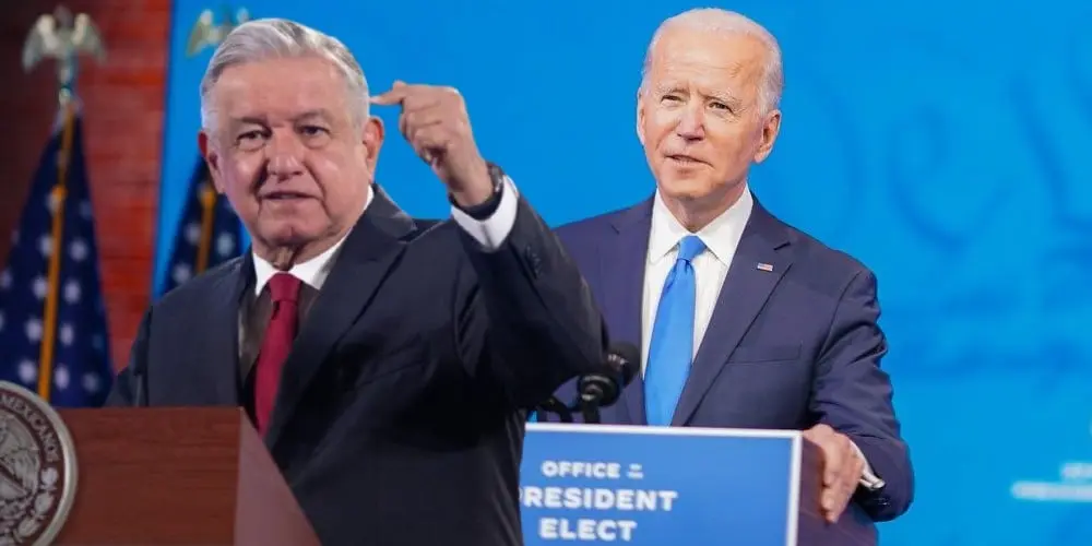 Andrés Manuel López Obrador y Joe Biden. Foto: especial (QuintoPoder).