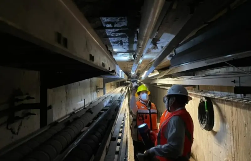 Laboran en coordinación con el STC Metro (CFE)