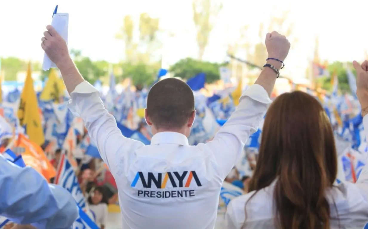 Ricardo Anaya se candidatea para elección presidencial de 2024. Foto: Facebook Ricardo Anaya.