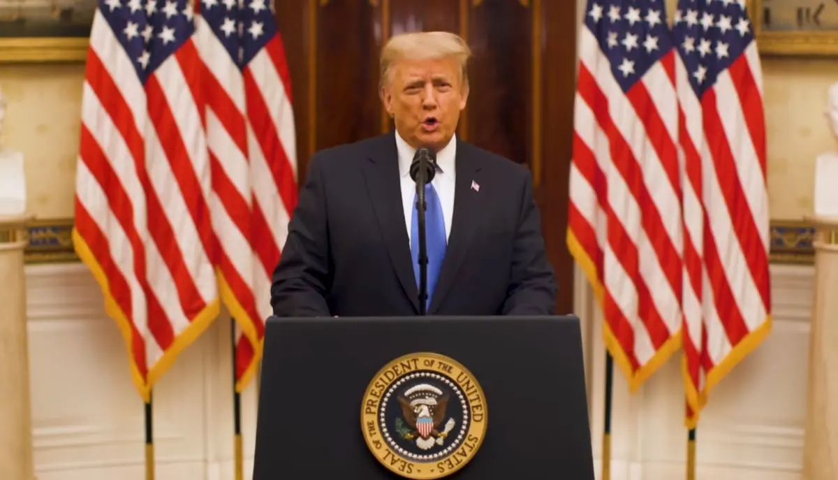 Trump abandonó el cargo desde el 20 de enero (@WhiteHouse)