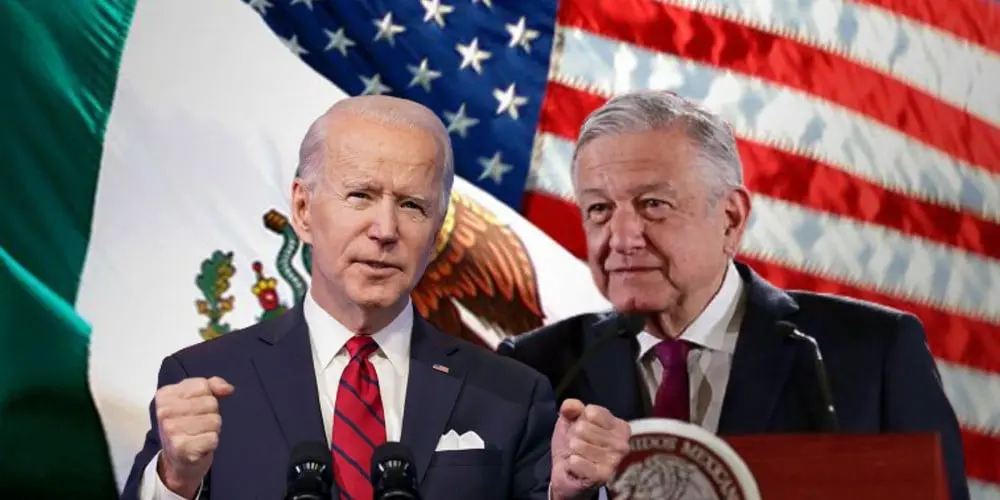 Joe Biden y Andrés Manuel López Obrador. Foto: especial (Quinto Poder).