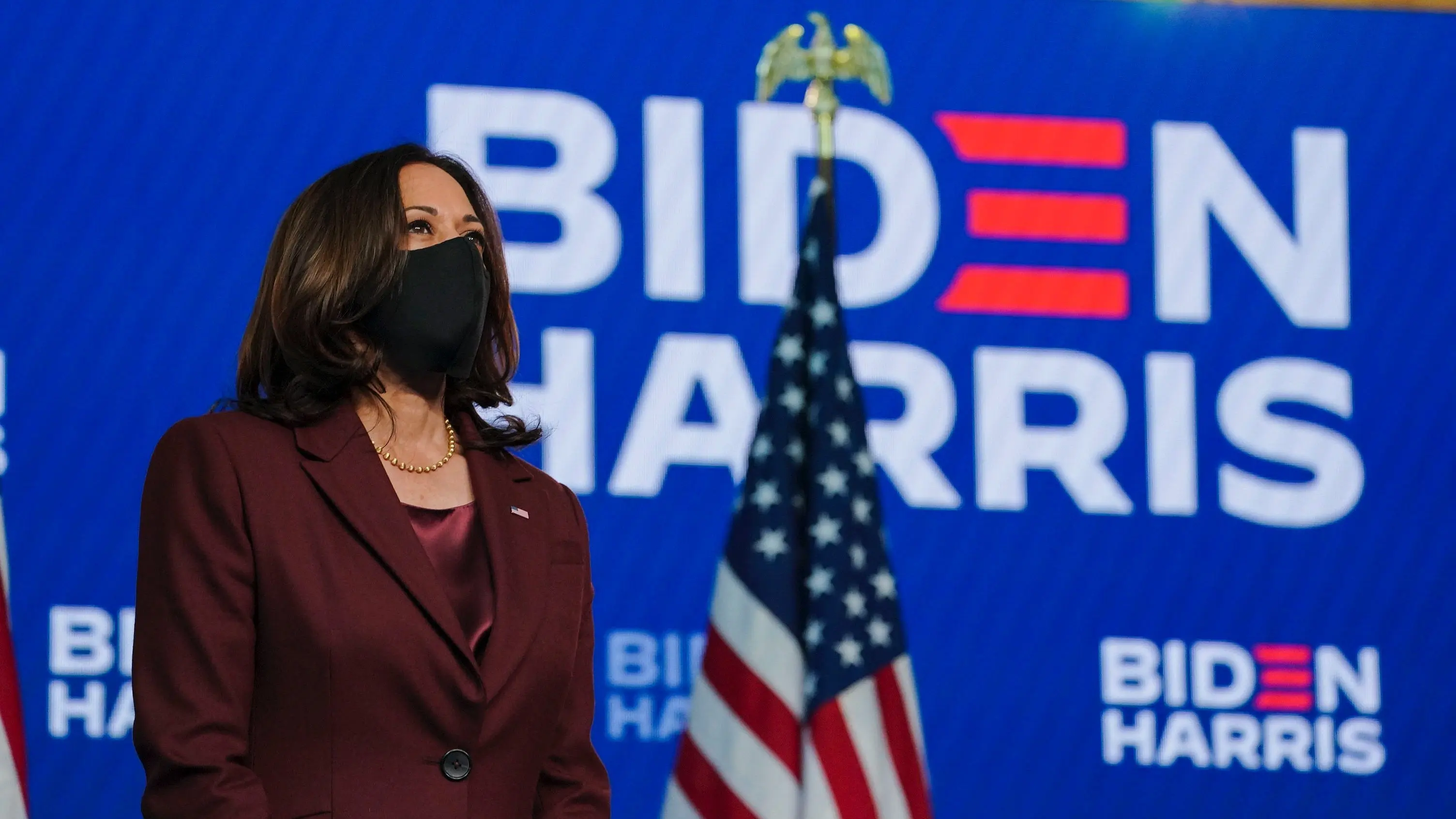 Kamala Harris toma protesta como vicepresidenta de Estados Unidos. Foto: Twitter @KamalaHarris
