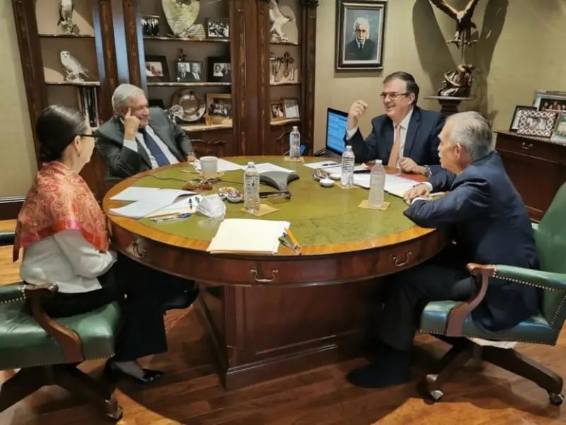 El viernes se reunió con Ebrard y Romo (lopezobrador.org)