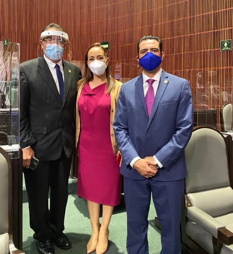 Adriana Dávila fue víctima de un ataque de Noroña (@AdrianaDavilaF)