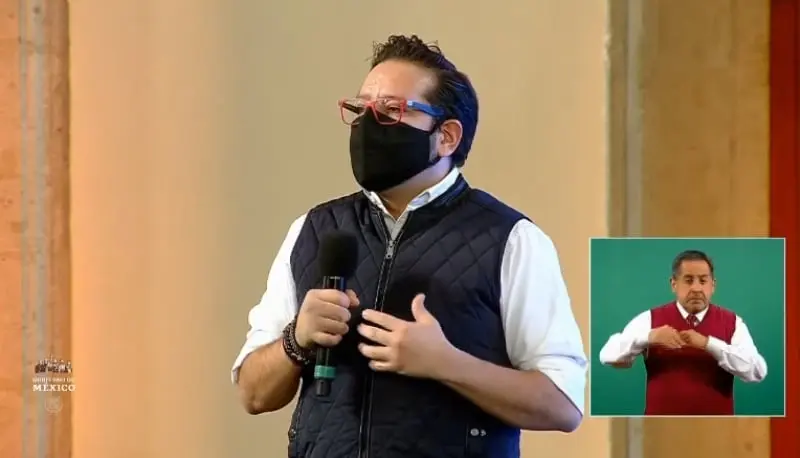 Ricardo Cortés dio detalles sobre la plataforma (YouTube: Secretaría de Salud)