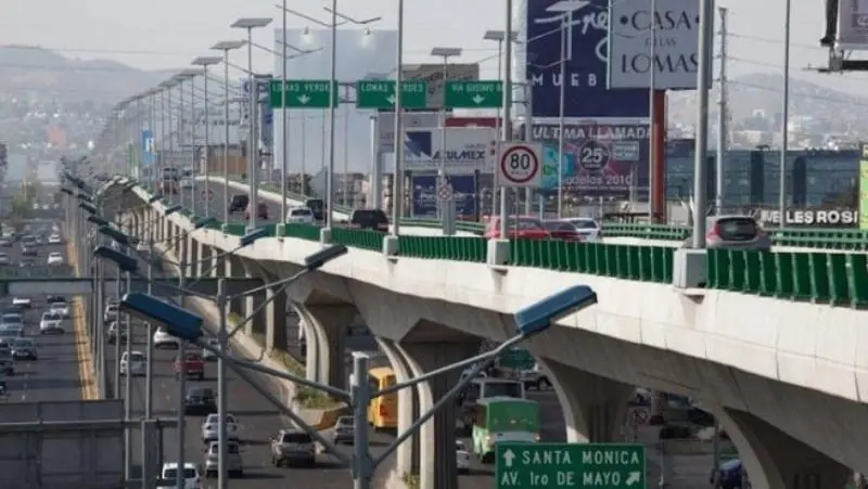 El Viaducto Bicentenario, una de las obras de OHL (FB: Viaducto Bicentenario)