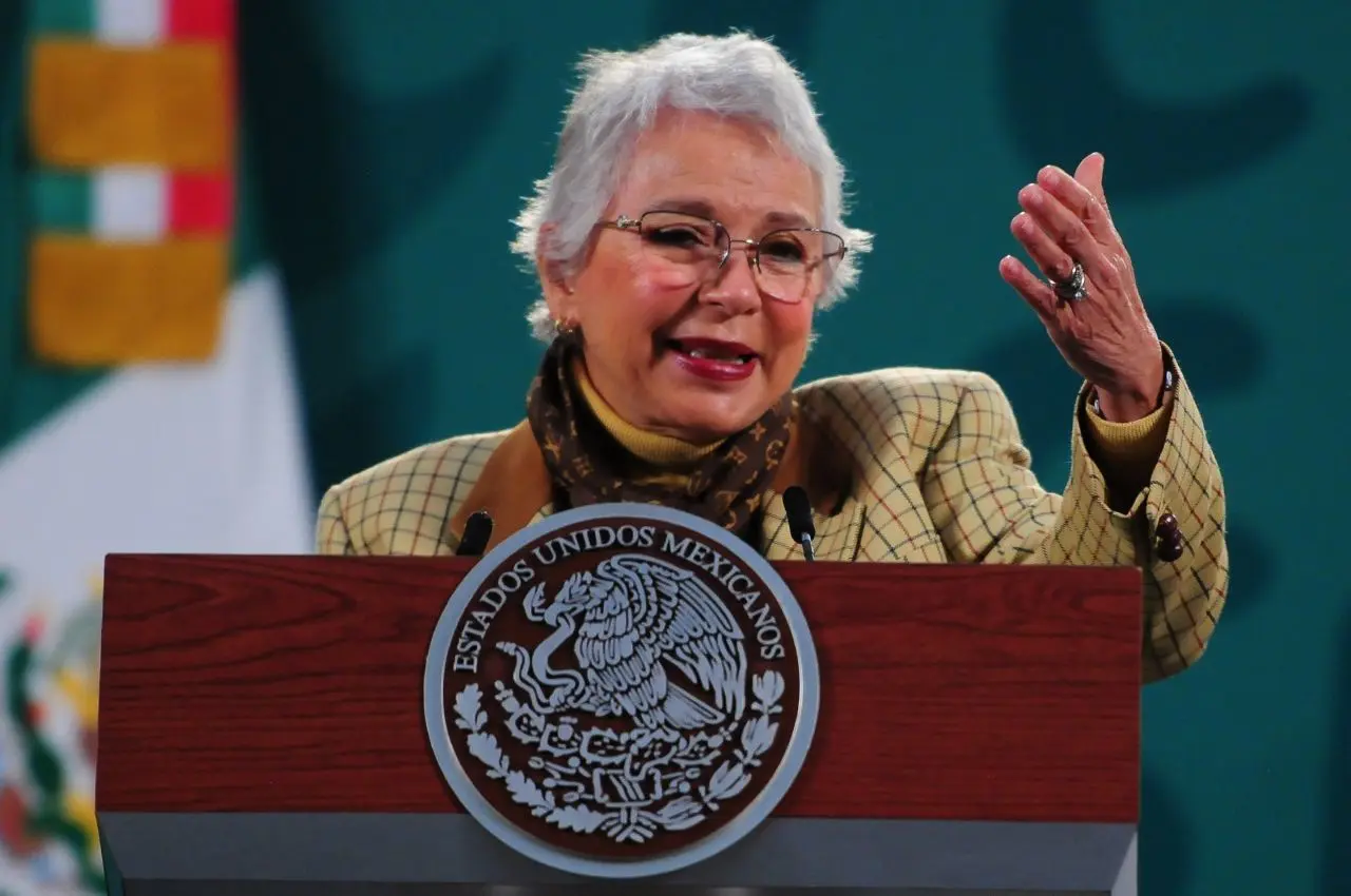 Olga Sánchez Cordero, secretaria de Gobernación. Foto: Daniel Augusto (Cuartoscuro)