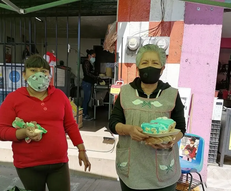 Doña Dalia, creadora de la iniciativa (FB: Tortillerías La Abuela)