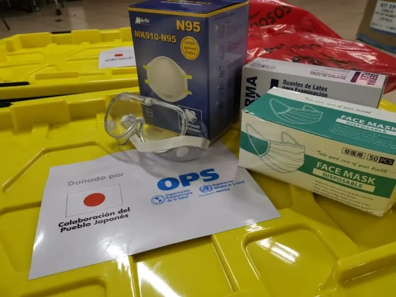 Un kit médico para afrontar al COVID-19 (@ops/oms)