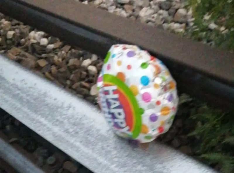 El globo afectó el servicio en la Línea 1 (Especial)