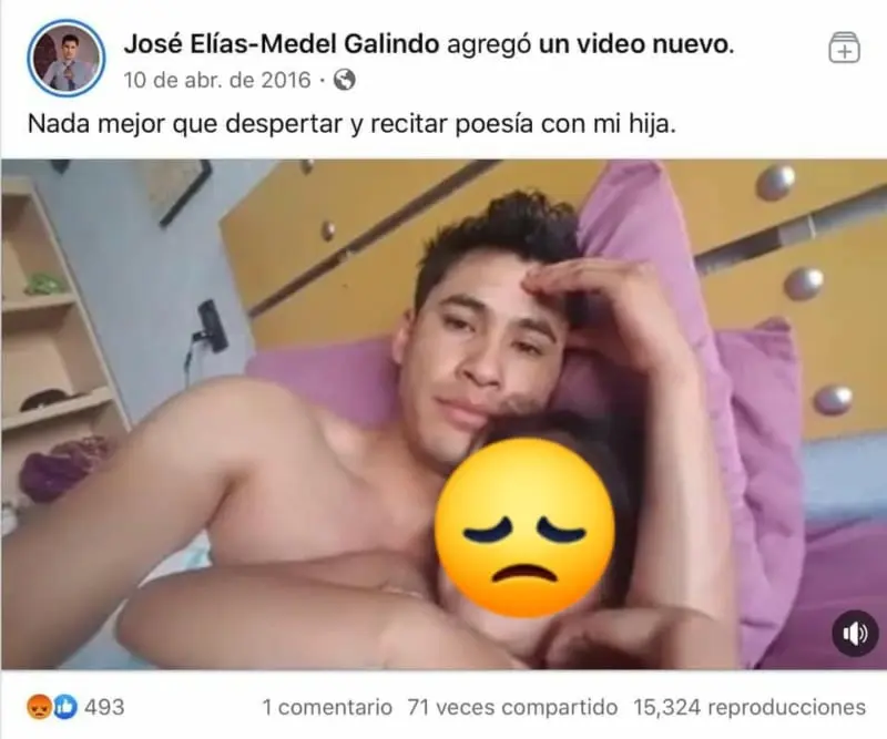 Las imágenes fueron difundidas por Olimpia Coral, promotora de la Ley Olimpia