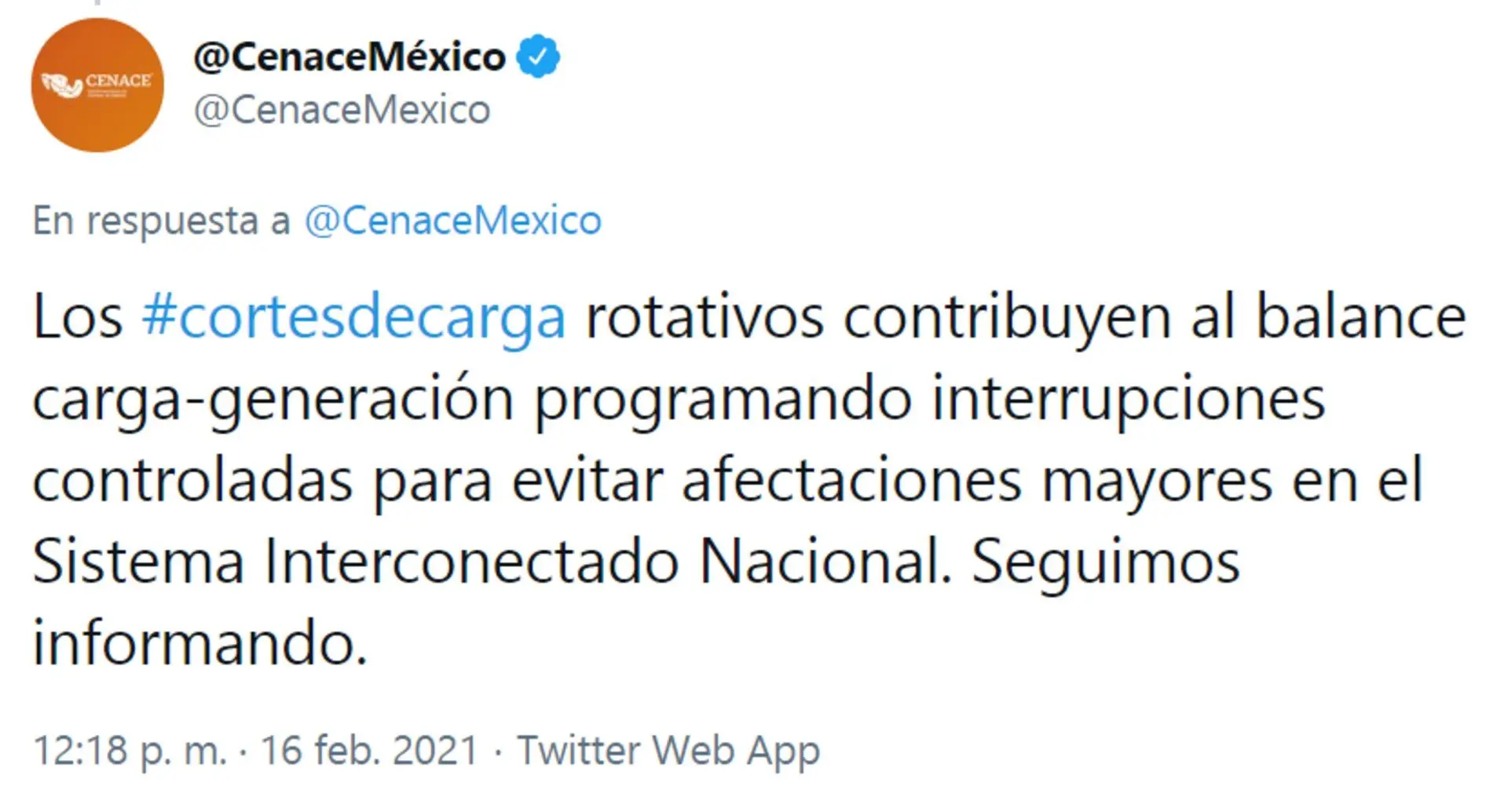 @CenaceMexico