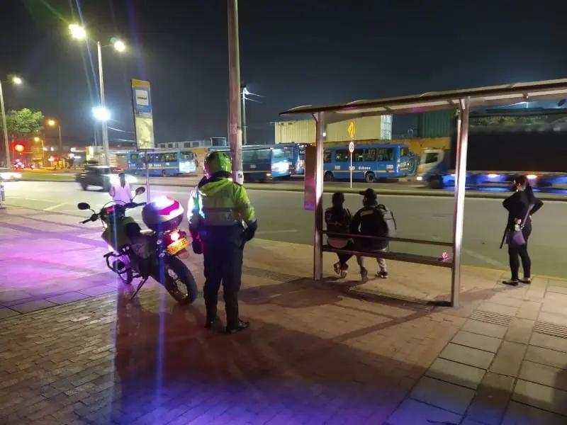 Los oficiales les han pedido denunciar (@PoliciaBogota)