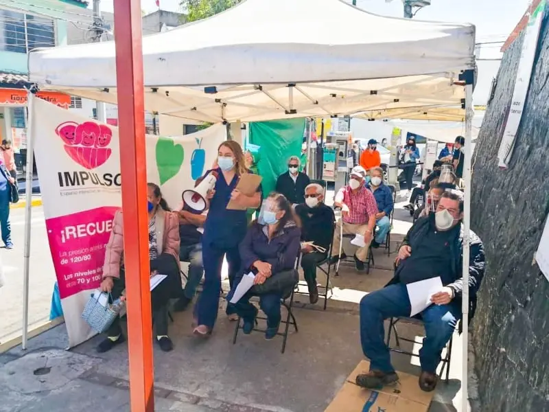 La vacuna Sputnik V se aplicará en una zona urbana (@SSaludCdMx)