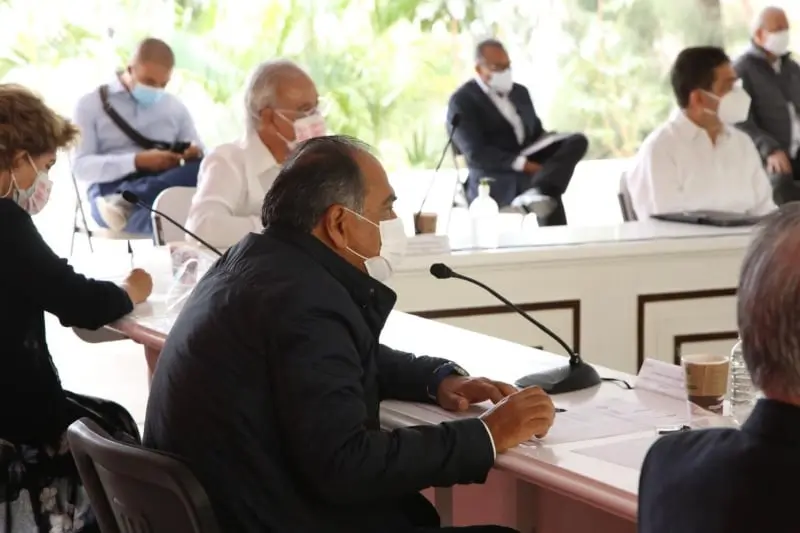 Héctor Astudillo hizo una revisión de temas prioritarios (@HectorAstudillo)