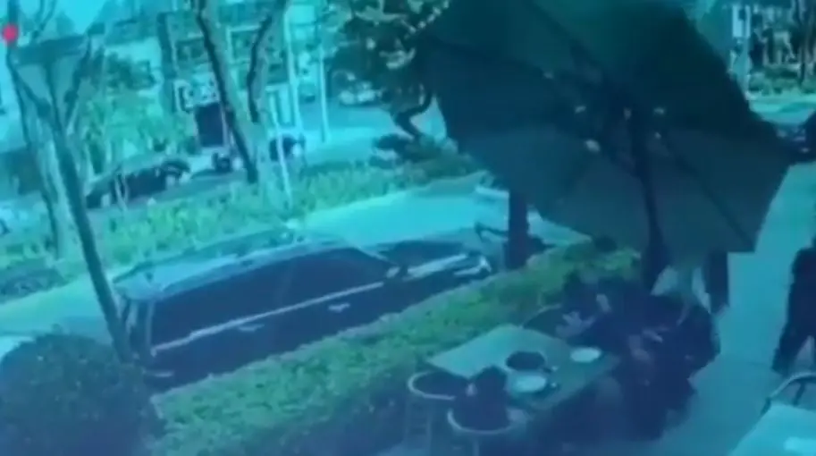 Disparan a rateros en la Ciudad de México. Foto: captura de pantalla.