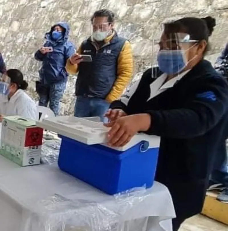 Buscan concientizar a los adultos mayores para que se vacunen (@Salud_Hidalgo)