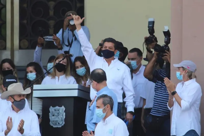 Cabeza de Vaca realizó la protesta (@fgcabezadevaca)