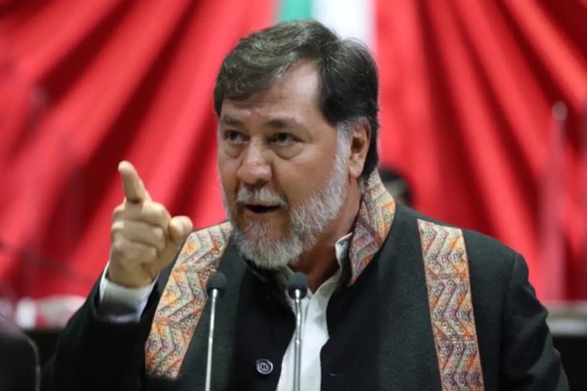 Noroña asegura que es una necedad usar mascarilla (@DiputadosPTLXIV)