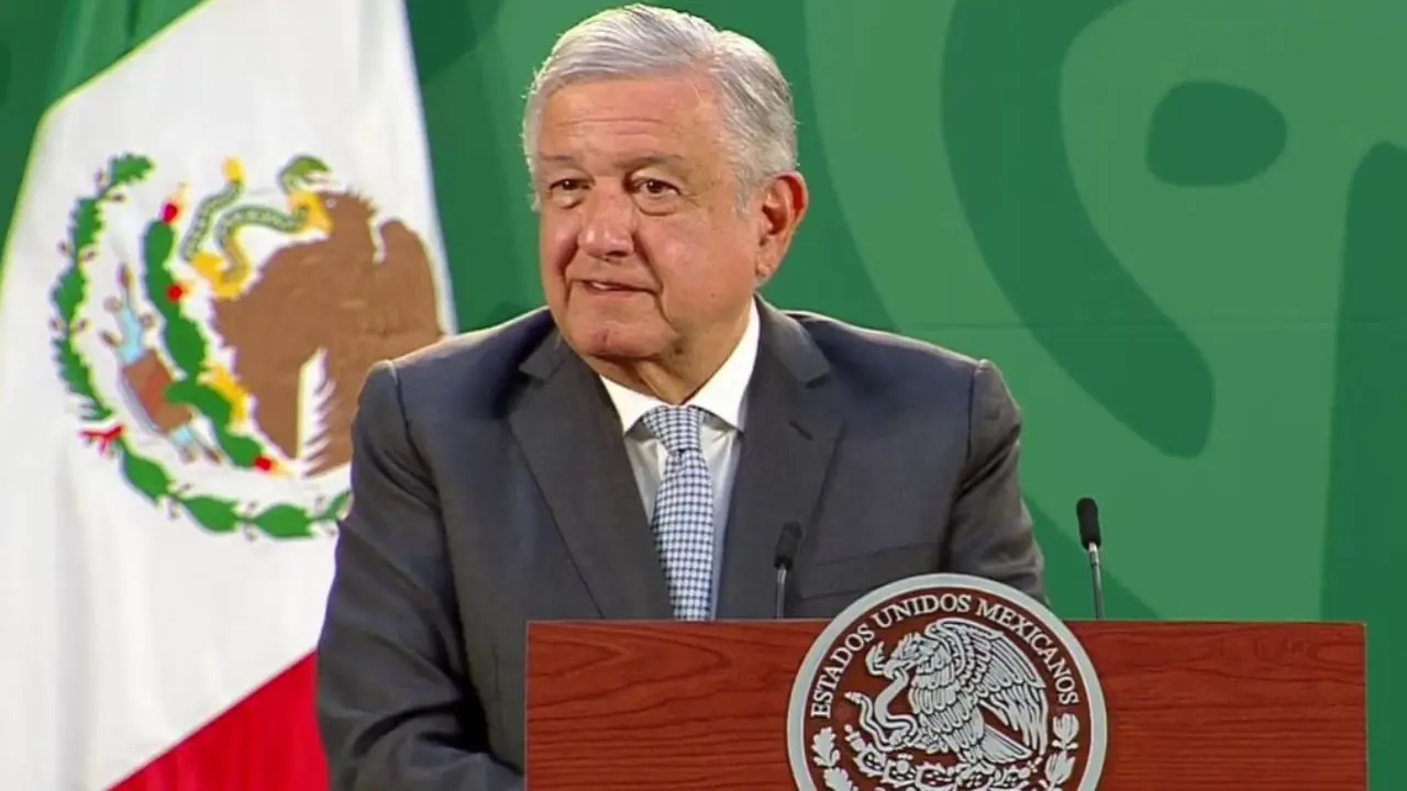 Andrés Manuel López Obrador en conferencia de prensa. Foto: captura de pantalla.