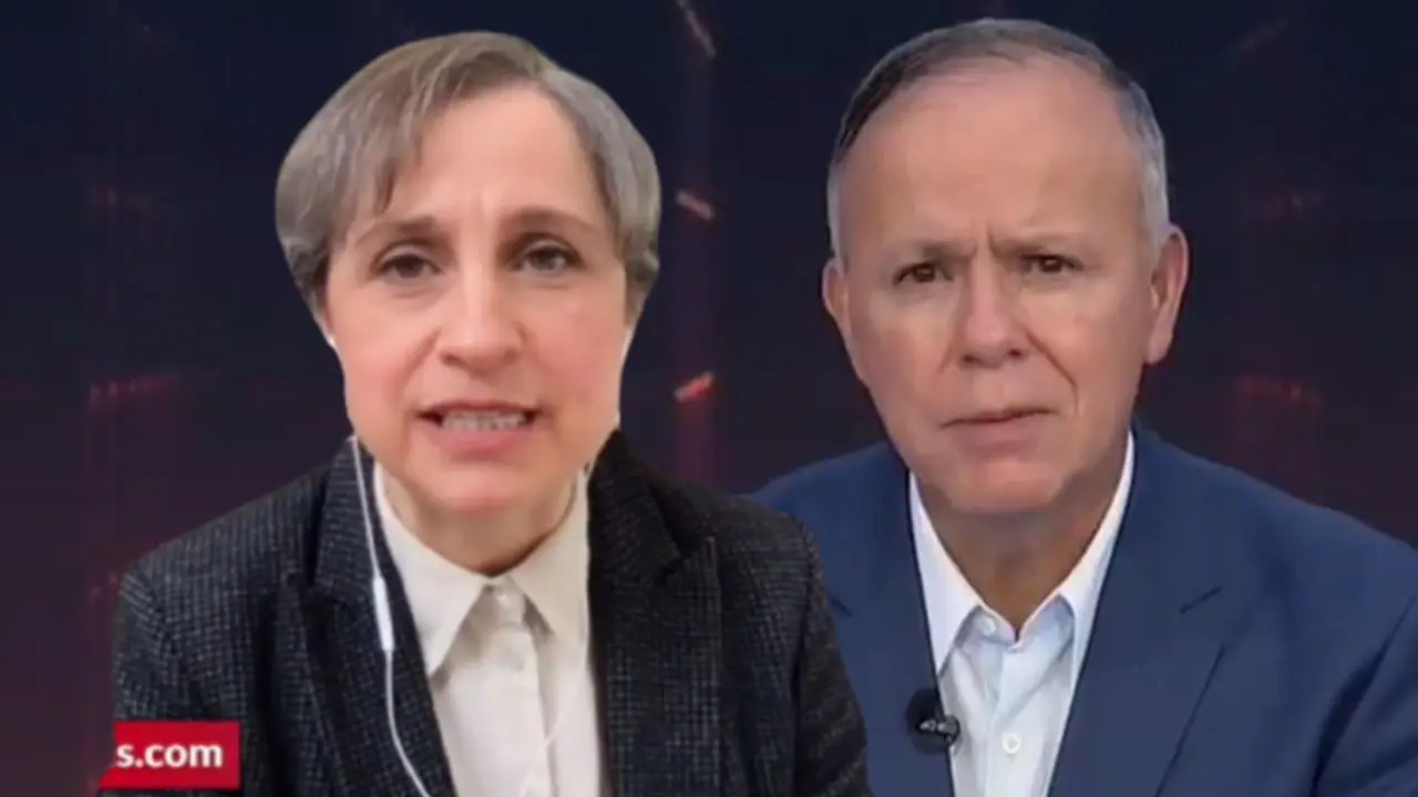 Carmen Aristegui y Ciro Gómez Leyva. Foto: especial.