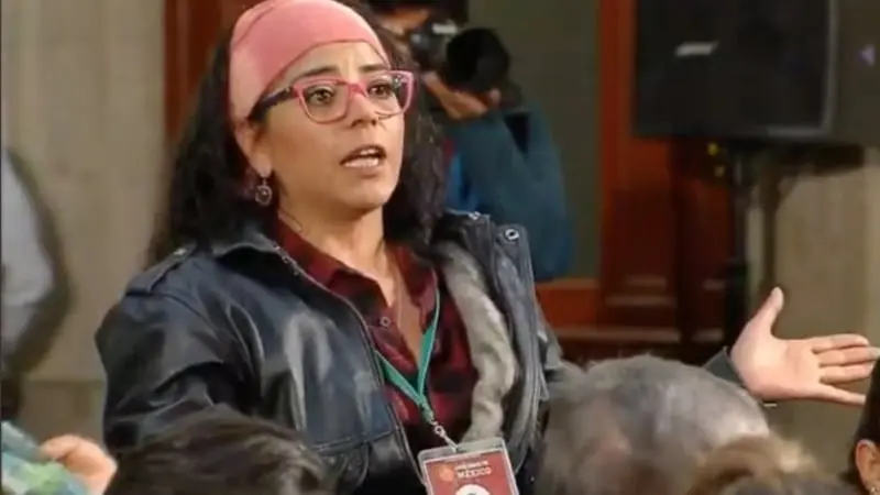 Frida Guerrera también se ha presentado en la mañanera (YouTube: Presidencia de México)