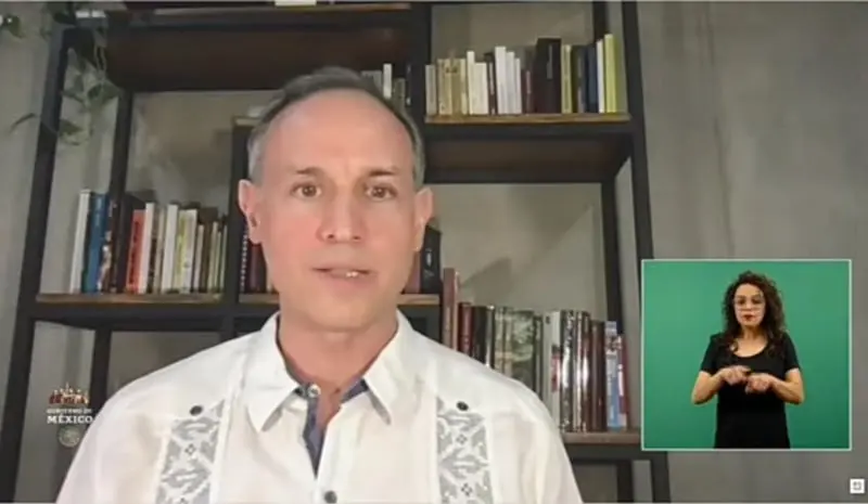 Gatell asegura que se encuentra bien (YouTube: Secretaría de Salud)