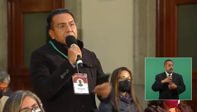 Olvera también señalo a Denisse Dresser y Loret (YouTube:Presidencia de México)