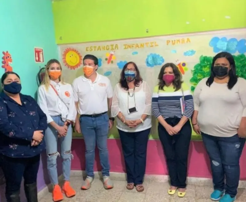 Prometió apoyo a instancias infantiles (@samuelgarcias)