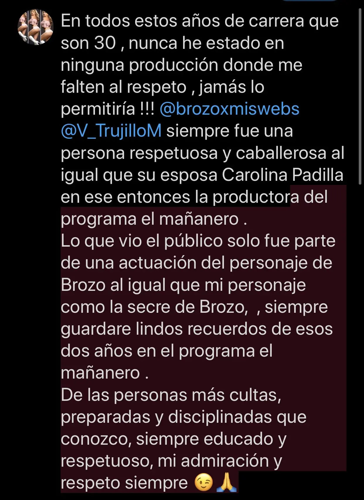 Twitter (@IsabelMadowTV)