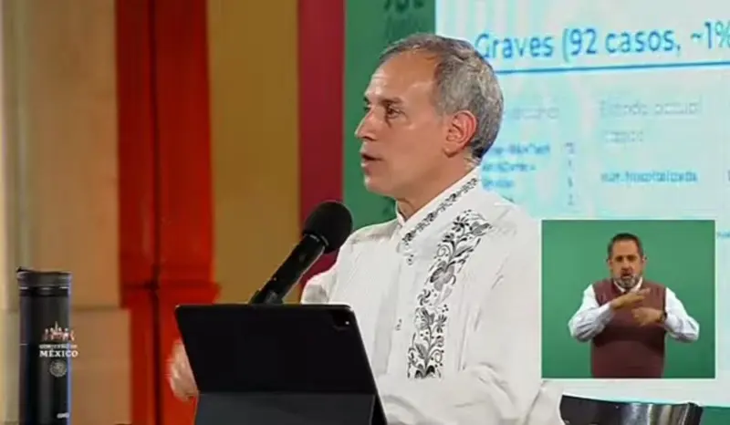 Gatell corroboró que se trata de un rumor (YouTube: Secretaría de Salud)