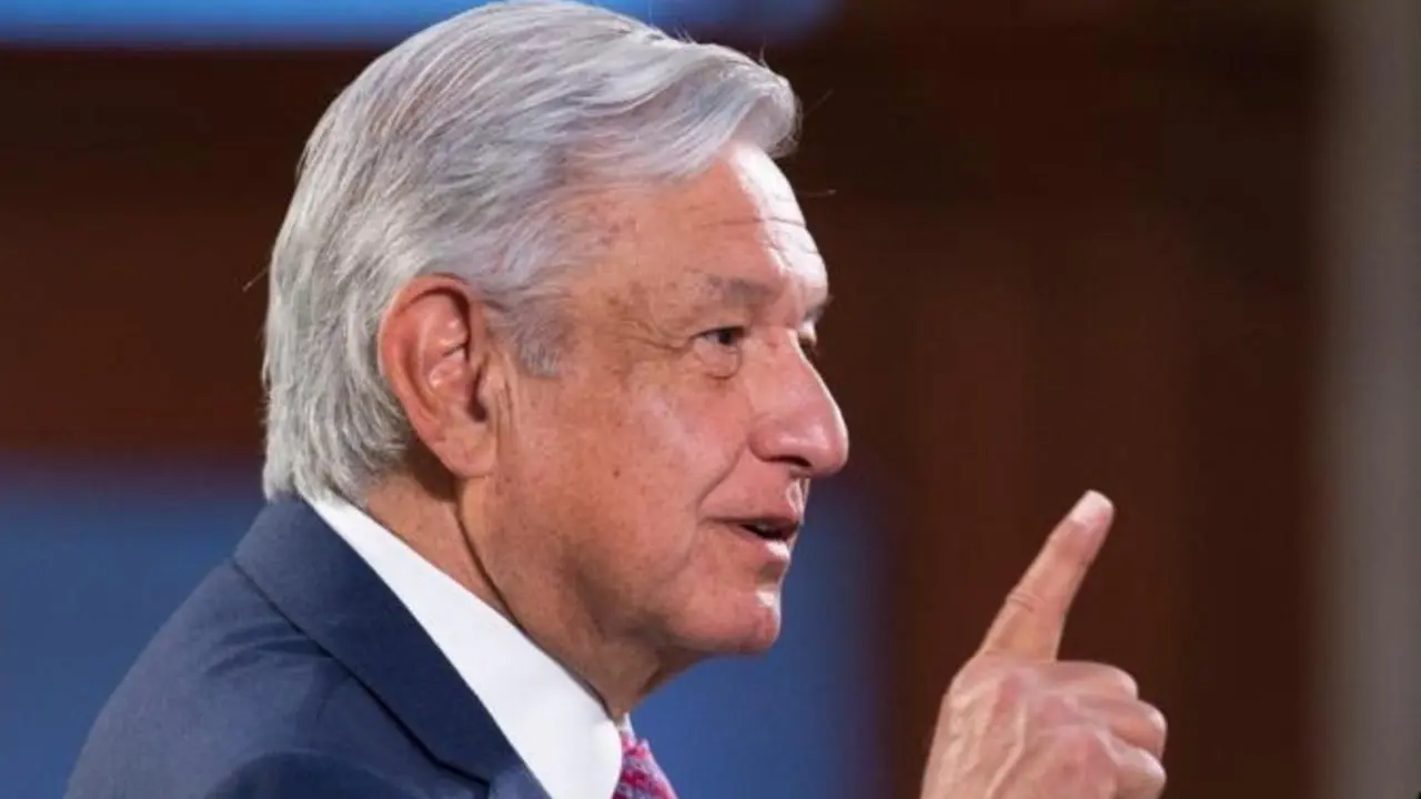 AMLO en conferencia de prensa. Foto: Presidencia.