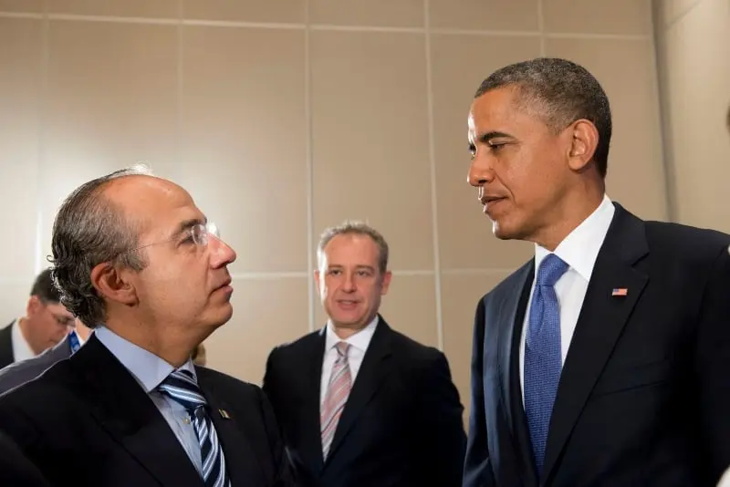 Calderón presumió su amistad con Obama (FB: Felipe Calderón Hinojosa)