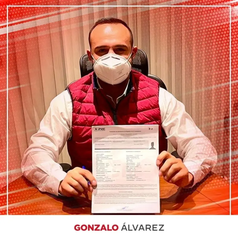 Gonzalo Álvarez será candidato de Morena (FB: Gonzalo Álvarez Barragán)