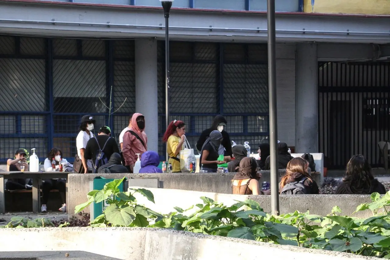 Toma de Facultad de Derecho / FOTO: Rogelio Morales (Cuartoscuro)