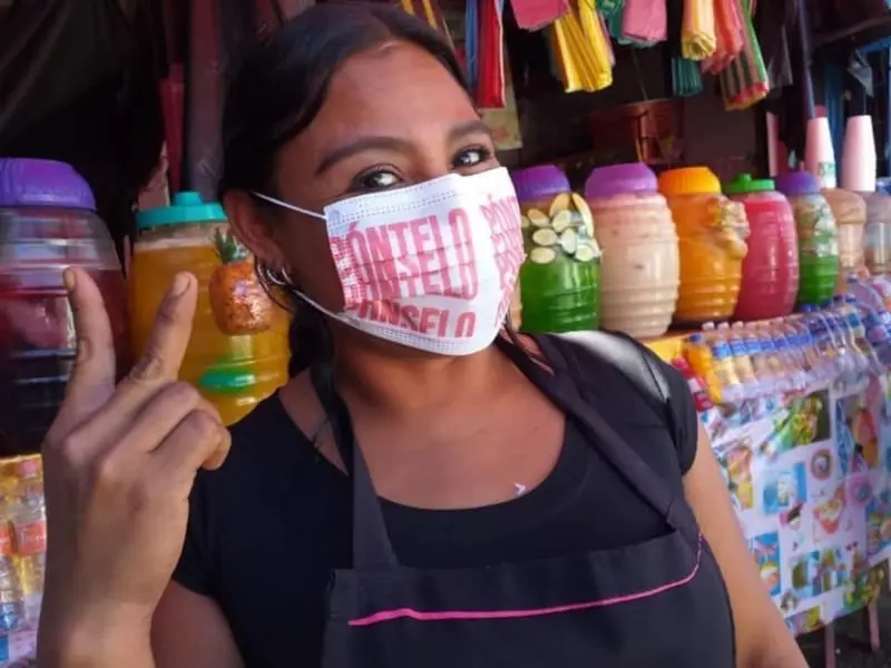 'Póntelo, Pónselo' llegó al mercado de Chilpancingo (@HectorAstudillo)