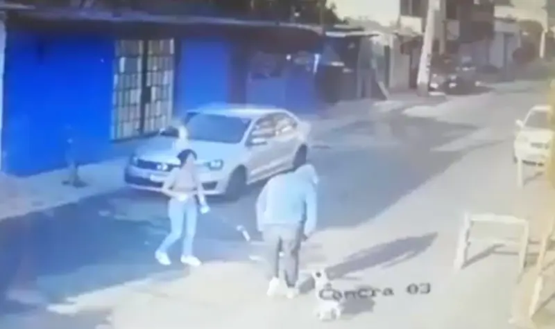La agresión fue a las 9:00 horas del martes (@TlalpanVecinos)