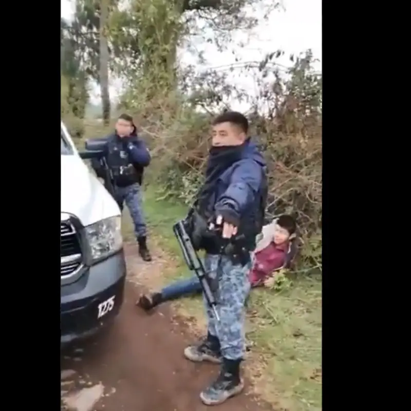 Amedrentaron a los detenidos (@azucenau)