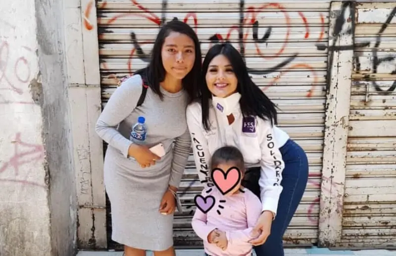 Arrancó campaña en Tepito (FB: Yessica González)