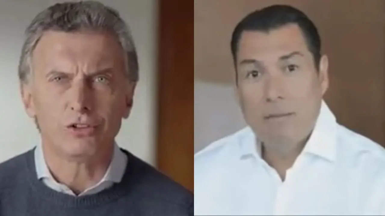 Mauricio Macri, expresidente de Argentina y Mauricio Trejo, candidato del PRI en San Miguel de Allende. Foto: especial.
