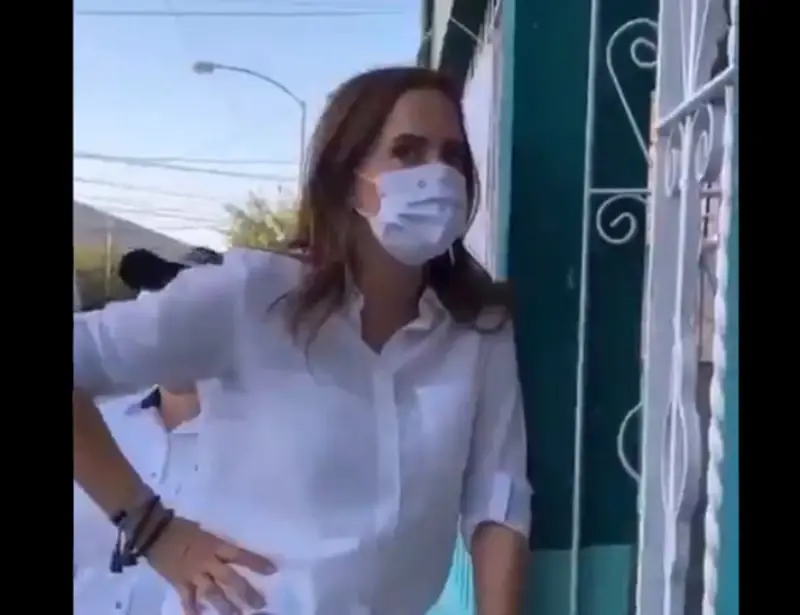 Clara Luz promovió la imagen de AMLO (Especial)