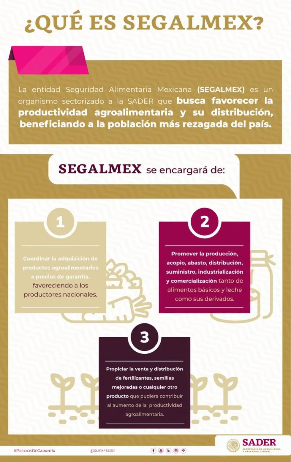 IMAGEN: Secretaría de Agricultura y Desarrollo Rural (SADER)