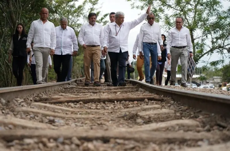 Elogió el supuesto impacto que tendrá el Tren Maya (@lopezobrador_)